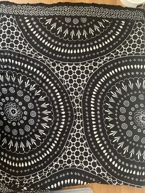 Vera Bradley Black and White Mandala Beach Cover Up